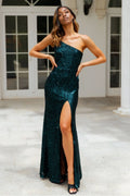 DEAR EMILIA A New Glow Sequin Maxi Dress